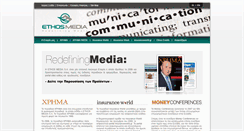 Desktop Screenshot of ethosmedia.eu